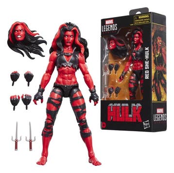 Hulk Marvel Legends Action Figure Red She-Hulk 15 cm, Verzamelen, Ophalen of Verzenden, Nieuw