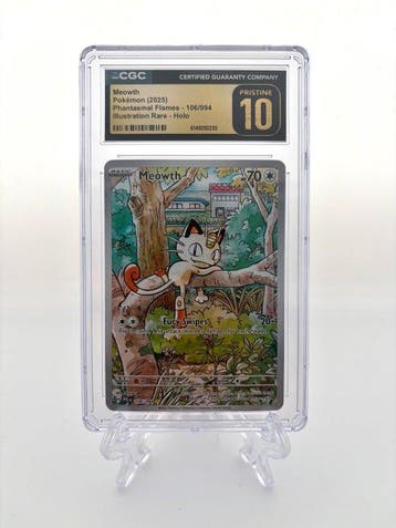 Pokémon - 1 Graded card - Meowth - Phantasmal Flames -, Nieuw