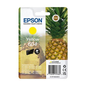 Epson 604 (T10G4) inktcartridge geel (origineel), Verzenden, Nieuw, Epson