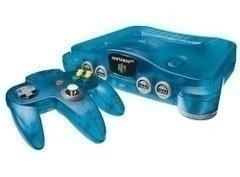 Nintendo 64 Console Atomic Blue + Controller, Spelcomputers en Games, Spelcomputers | Nintendo 64, Ophalen of Verzenden, Zo goed als nieuw