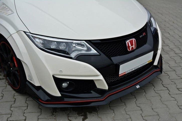 Maxton Front Splitter V.2 HONDA CIVIC IX TYPE R, Auto diversen, Tuning en Styling, Verzenden