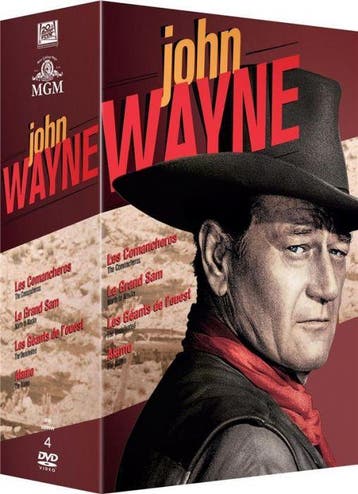 COFFRET JOHN WAYNE 4 FILMS - IMPORT, Verzenden, Nieuw in verpakking