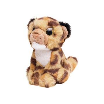 Pluche luipaard knuffel - 13 cm - knuffeldier, Verzenden, Nieuw