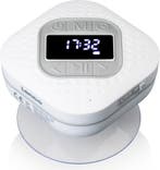 Radio - met Bluetooth - Waterbestendig - Wit - Lenco - BAR-0, Verzenden, Zo goed als nieuw
