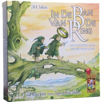 999 Games In de Ban van de Ring Junior Bordspel (In doos), Verzenden, Zo goed als nieuw