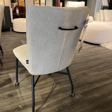 Eden Eetstoel Calabria Creme Set van 4 - Henders en Hazel, Nieuw, Ophalen of Verzenden, Vier, Modern