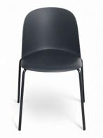 Miniforms Mariolina stoel, 4-poot, antraciet, Huis en Inrichting, Stoelen, Ophalen of Verzenden, Gebruikt, Overige kleuren