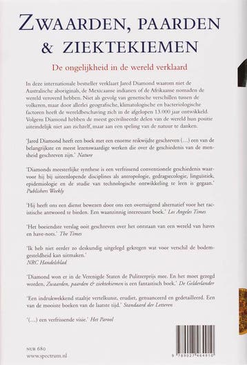 Zwaarden, paarden en ziektekiemen 9789027464910, Boeken, Geschiedenis | Wereld, Verzenden, Gelezen, Jared Diamond