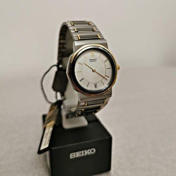 Seiko - NOS Two-tone octagon 1990s - Zonder minimumprijs -