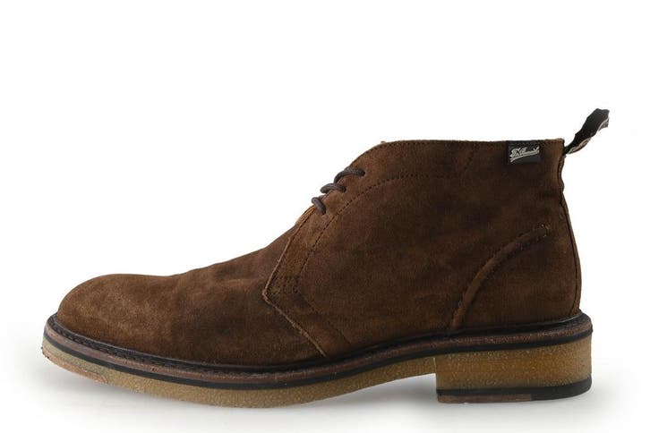 Floris van Bommel Veterboots in maat 40½ Bruin, Kleding | Heren, Schoenen, Bruin, Gedragen, Boots, Verzenden