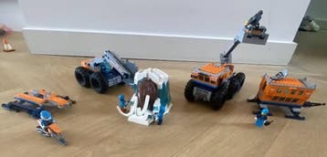 LEGO City Arctic Mobiele Onderzoeksbasis op de Noor 60195, City, Verzenden, Lego, Zo goed als nieuw