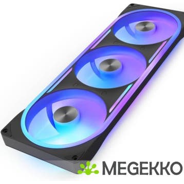 NZXT F420U Ultra RGB Fan - Black, Computers en Software, Computerkoelers, Verzenden, Nieuw