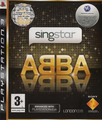 SingStar ABBA - PlayStation 3 PS3 - PAL - CIB, Spelcomputers en Games, Ophalen of Verzenden, Zo goed als nieuw