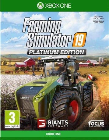 Farming Simulator 19 Platinum Edition (Xbox One Games), Spelcomputers en Games, Games | Xbox One, Ophalen of Verzenden, Zo goed als nieuw