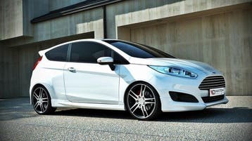 Maxton Voorbumper spoiler Ford Fiesta Mk7 FL, Verzenden
