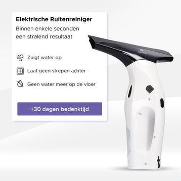 2dekans | Motionflow Vacuüm Raamwisser met verlengstuk 61cm, Huis en Inrichting, Schoonmaakartikelen, Ophalen of Verzenden