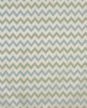 Jacquard Alvor Blauw/Groen, Hobby en Vrije tijd, Stoffen en Lappen, Nieuw, Groen