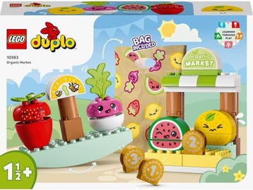 Veiling - LEGO DUPLO Mijn Eerste Biomarkt Bouwset - 10983, Nieuw