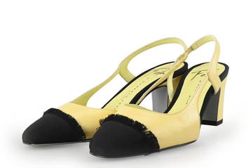 Roberto Festa Slingbacks in maat 36 Geel, Verzenden, Geel, Zo goed als nieuw, Roberto Festa
