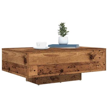 vidaXL Salontafel Oudhout 85 x 55 x 31 cm Bewerkt hout, Huis en Inrichting, Tafels | Salontafels, Verzenden, Nieuw, 50 tot 100 cm
