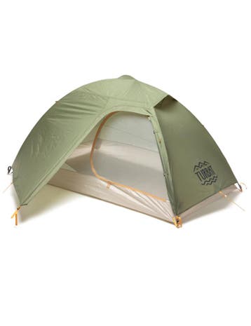 Turbat Borzhava 2 Iguana Green - lichtgewicht tent - 2 pe..., Verzenden, Nieuw, Tot en met 2