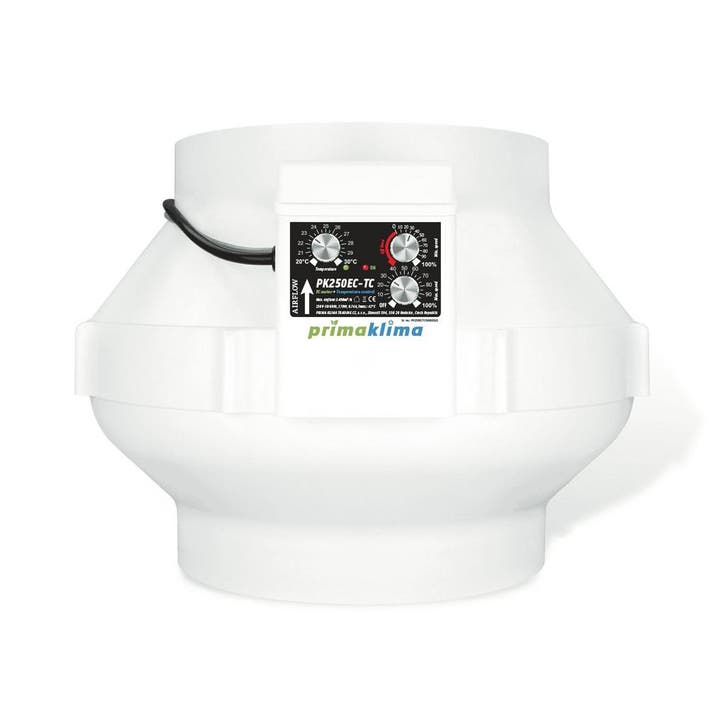 PrimaKlima EC Ø250mm - 1450 m3/u - Temp Controller, Witgoed en Apparatuur, Luchtbehandelingsapparatuur, Ophalen of Verzenden