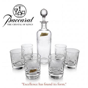 Baccarat - Drinkservies (7) - Zeldzaam, Antiek en Kunst