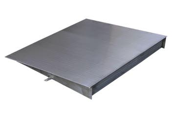 Ibex RVS Oprijplaat voor Pallet- & Vloerweegschaal (150 x 90, Verzenden, Nieuw