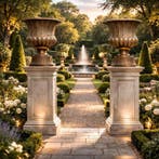 Jardinière (2) - Metaal - Exclusief paar klassiekXL, Antiek en Kunst, Curiosa en Brocante