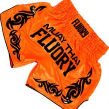 Fluory Muay Thai Kickboks Broek Neon Orange MTSF73, Ophalen of Verzenden, Nieuw