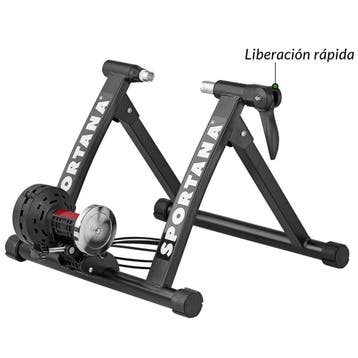 Fietstrainer Zwart 26-28 max 150kg (Fitness, Recreatie), Verzenden, Nieuw