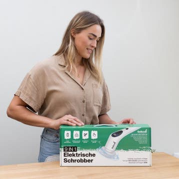 Elektrische Schoonmaakborstel – Elektrische Schrobber - Schr, Verzenden, Zo goed als nieuw