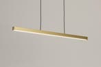 Rietveld Hanglampen - Goud - Geschuurd Aluminium, Verzenden, Nieuw