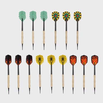 15 Professionele Soft Tip Darts Set met 15 Extra Tips voor E, Verzenden, Nieuw