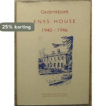 Gedenkboek enys house 1940-1946 9789073304048 Blom, Verzenden, Gelezen, Blom