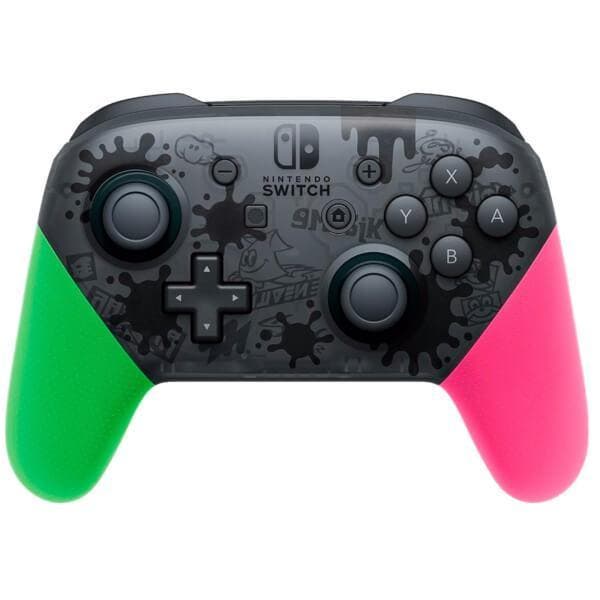 Nintendo Switch Pro Controller - Splatoon 2 Edition Switch, Spelcomputers en Games, Spelcomputers | Nintendo Switch, Zo goed als nieuw