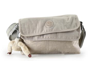 Kipling Schoudertas Beige, Verzenden, Zo goed als nieuw, Beige