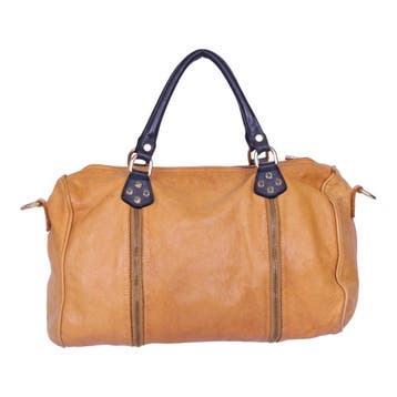 Zadig & Voltaire Sunny Boston Tas Camel, Verzenden, Zo goed als nieuw