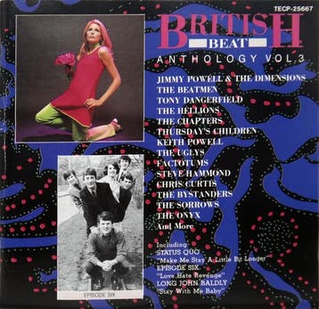 cd - Various (with obi) - British Beat Anthology Vol.3, Verzenden, Zo goed als nieuw