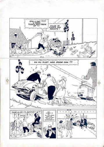 gezocht: originele striptekeningen