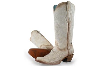 Corral Cowboy laarzen in maat 41 Beige, Beige, Zo goed als nieuw, Corral, Verzenden