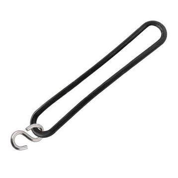 Spanrubber + S-haak 40cm - 8mm, Verzenden, Nieuw
