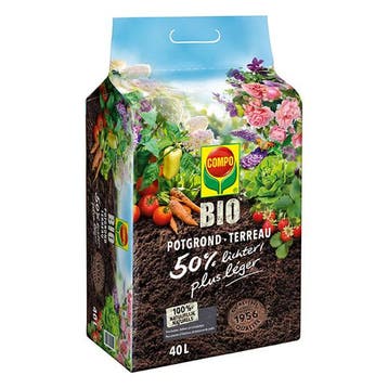 Potgrond | Compo | 40 liter, Tuin en Terras, Aarde en Mest, Verzenden