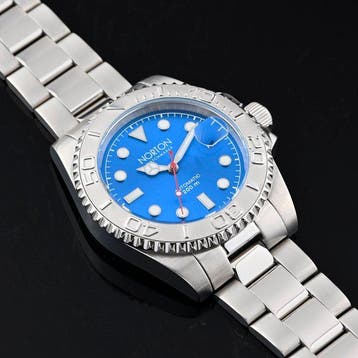 Norton - Riva - Automatic Diver 200M - Miyota 8215 - Acciaio, Nieuw
