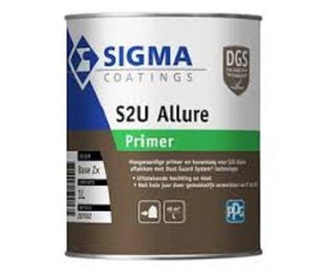 Sigma S2U Allure Primer - 1 ltr - RAL 8028 (Terrabruin), Verzenden, Nieuw