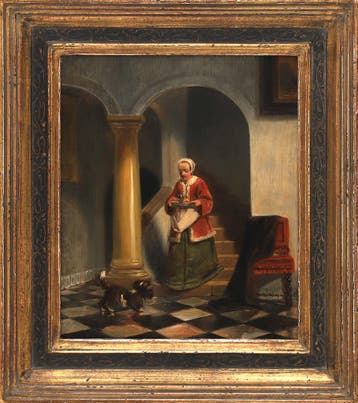 J.A.B. Stroebel (1821-1905), Zeventiende-eeuws interieur