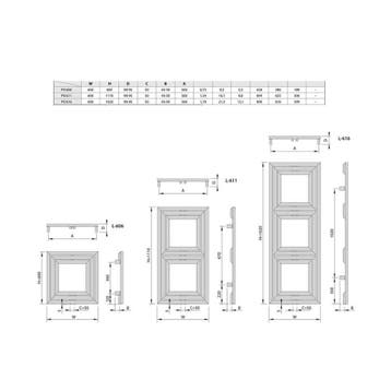 Designradiator Sapho Monopoli 60x60 cm 312W Antraciet, Doe-het-zelf en Verbouw, Verwarming en Radiatoren, Ophalen of Verzenden