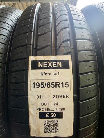 195/65r15 91H Nexen 4Demo Banden, Ophalen, 15 inch, Nieuw, Band(en)