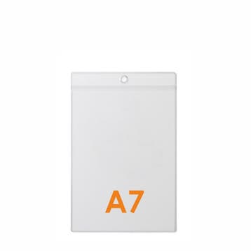 100 stuks - A7 Kaarthouder / Badgehouder - Type PHS-A7-S...