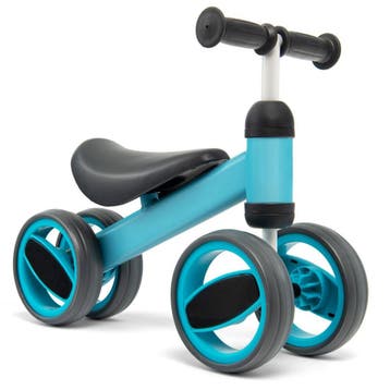 Trendmix Loopfiets Met 4 Wielen Blauw - Balance Bike -, Ophalen of Verzenden, Nieuw